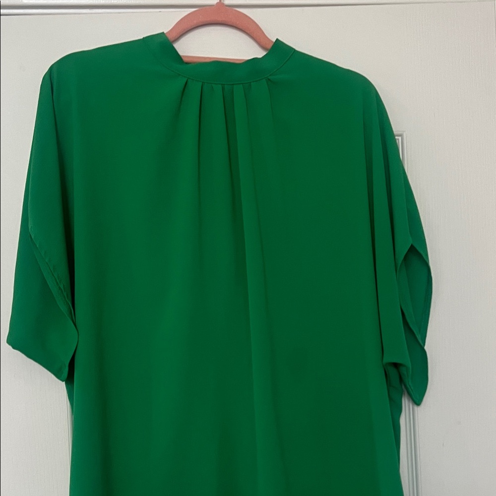 Chic Green Women's Blouse